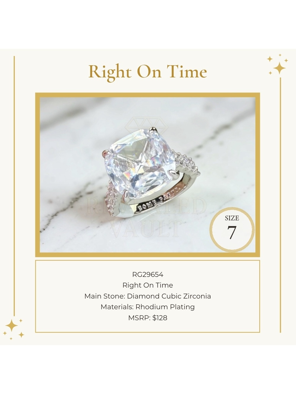 Right on Time - Size 7 - April Birthday 2025